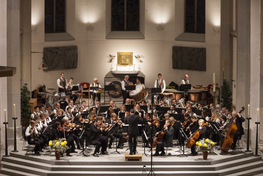 Das Doppelkonzert in der Pfarrkirche Unterägeri fand sehr grossen Anklang. PD/Christoph Müller